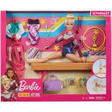 Barbie Gymnastic Set With Doll