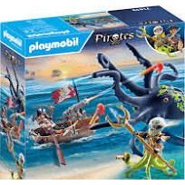 Playmobil Pirates Battle With The Giant Octopus