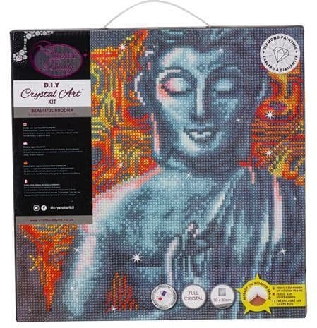 Crystal Art 30x30 Beautiful Buddah