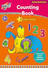 Galt Counting Sticker Book