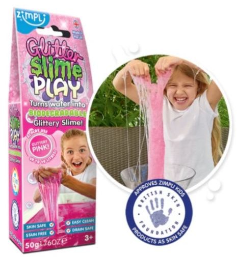 Slime Play Glitter Pink