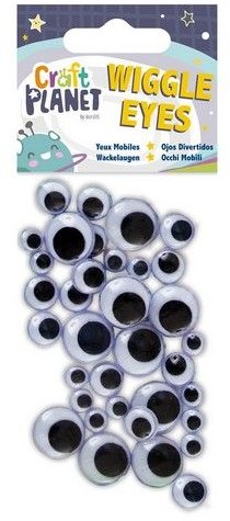 Craft Planet 40pc Googly Eyes