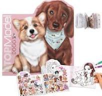 Top Model Doggy Colouring Book Corgi