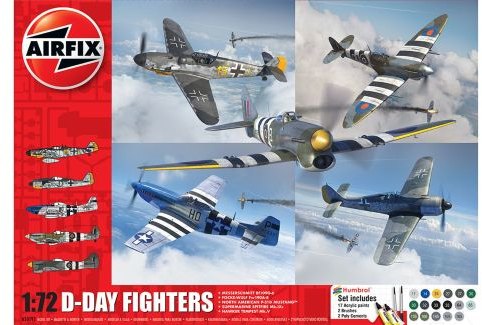 Airfix 1:72 D-Day Fighters Gift Set