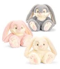 KeelEco Patchfoot Rabbit 22cm 3 Assorted Colours