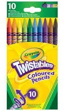Crayola 10 Twistable Pencils