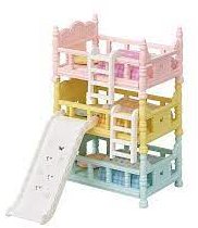 Sylvanian Triple Bunk Beds