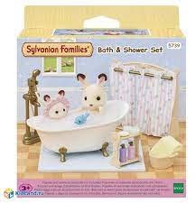 Sylvanian Bath & Shower Set