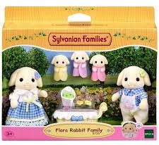 Sylvanian Families Flora Rabbit Family