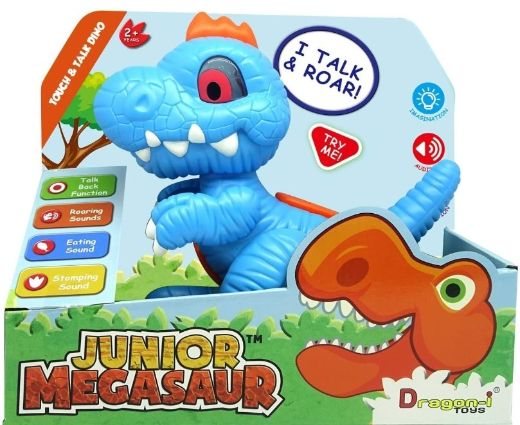 Dragon Toys Junior Megasaur Touch & Talk