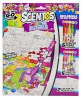 Scentos On The Go Activities Colour-In Puzzles