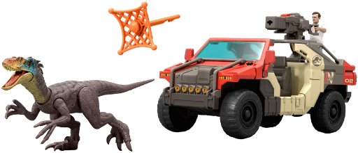 Jurassic World Rebirth Launch n Battle Vehicle Set