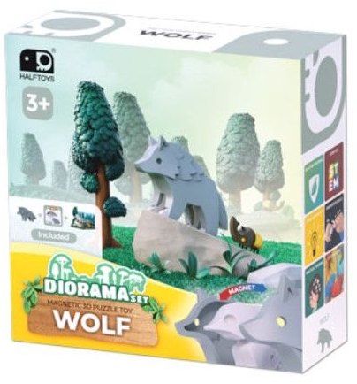 Halftoys Diorama Wolf