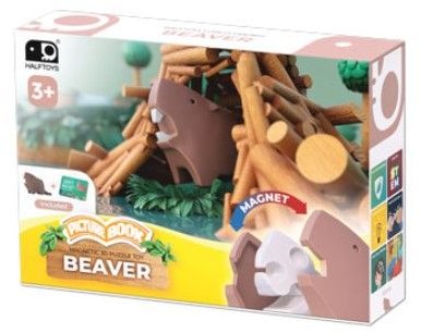 Halftoys Picture Book Beaver