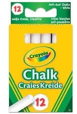 Crayola White Chalk