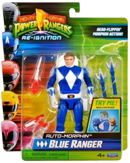 Mighty Morphing Power Rangers Auto Morphin Blue Ranger