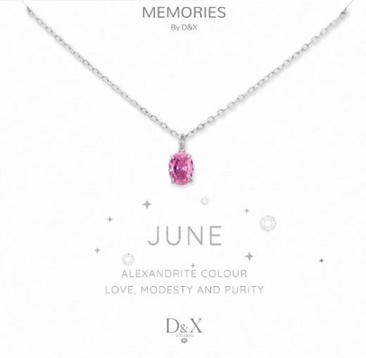 Birthstone Necklace - 06 June