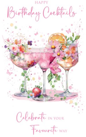 Birthday Cocktails