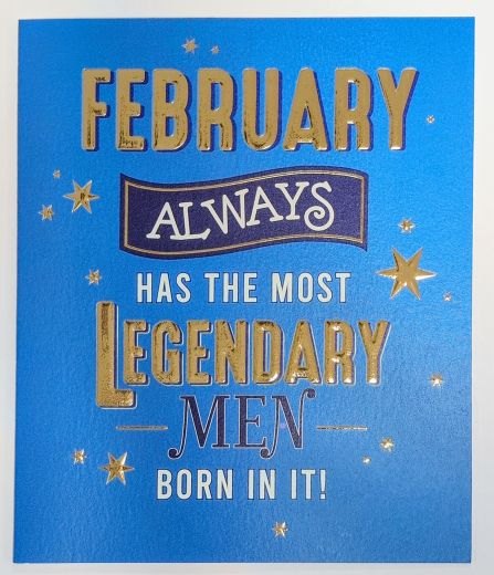 02 February Mens