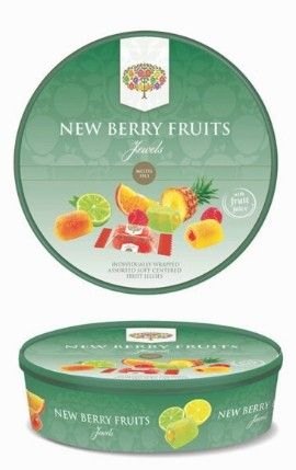 New Berry Fruit Jellies in Fruits Tub 800g