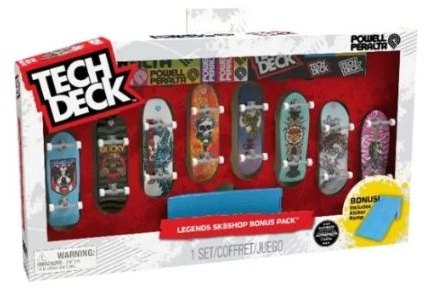 Tech Deck 8 Pack And Accesory