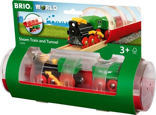Brio Steam Train & Tunnel