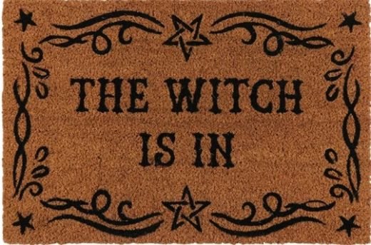 Door Mat - The Witch Is In