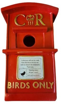 Post Box Bird House