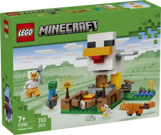 Lego Minecraft Chicken Farm