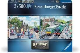 Ravensburger 2x500pc Railway Heritage No.1