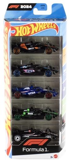 Hot Wheels Formula 1 5 Car Gift Pack