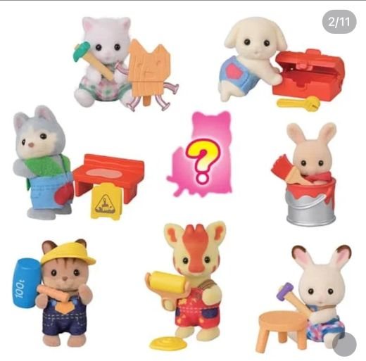 Sylvanian Blind Bags Baby Builders