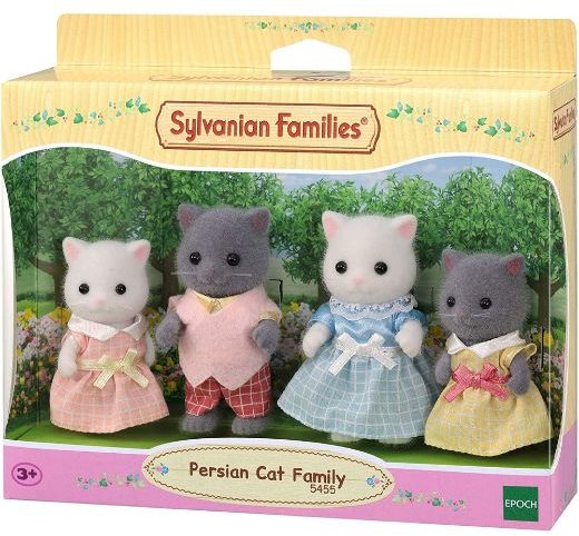 Sylvanian Families Persian Cat Family