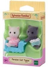 Sylvanian Baby Persian Cat Twins