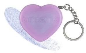 Mini Glam Cosmetic Heart Glitter Balm Purple