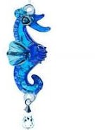 Fantasy Glass - Seahorse Sapphire