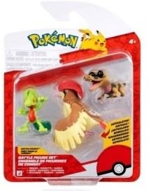 Battle Figure Set Treecko Pidgeotto Sandile