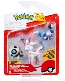 Battle Figure Set Aron Sylveon Skorupi