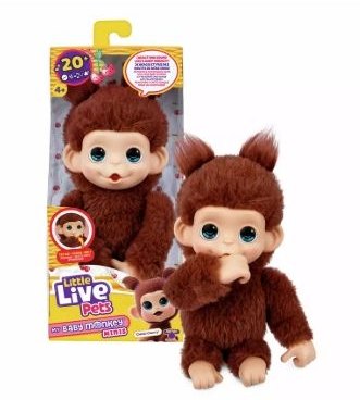 Little Live Pets My Baby Monkey Minis Chikki Monkey