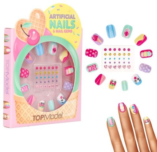 Top Model Candy Glam Artificial Nails