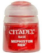 Warhammer Paint Base Mephiston Red