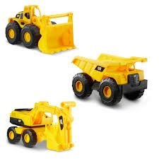 CAT Mini Crew 3 Pack Dump Truck, Wheel Loader & Excavator