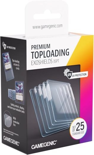 Gamegenic 25 Premium Toploading Exoshields 35pt