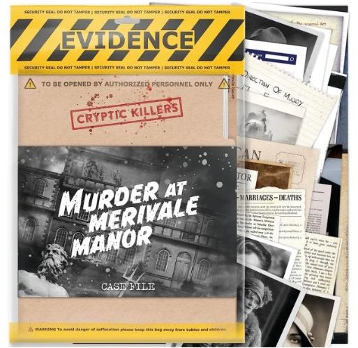 Cryptic Killers Murder At Merivale Manor