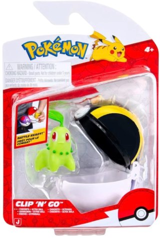 Pokemon Clip N Go Chikorita + Ultra Ball