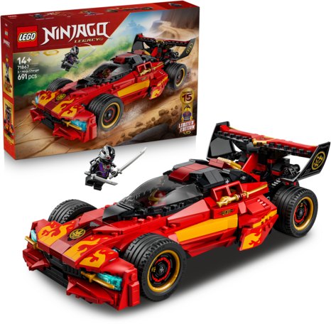 Lego Ninjago X-1 Ninja Charger 15th Anniversary