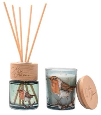 Meg Hawkins Mini Candle & Diffuser Set - Orange & Cinnamon