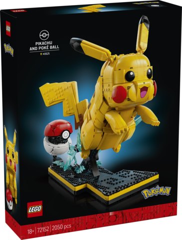 Lego Pokemon Pikachu And Pokeball