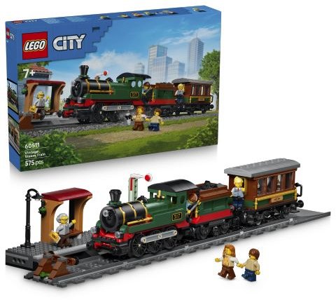 Lego City Vintage Steam Train