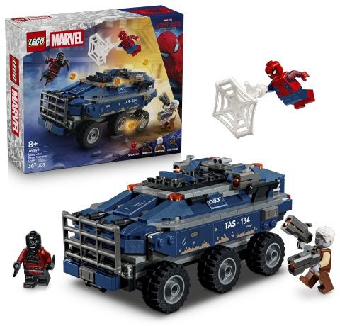 Lego Marvel Spider-Man Prison Transport Chase